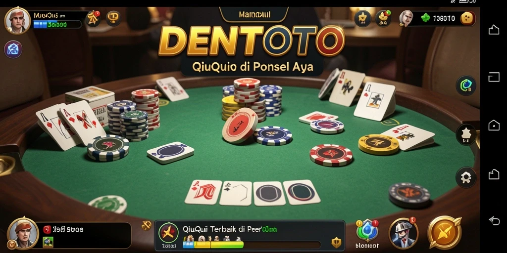 Tampilan gameplay DENTOTO yang menarik dan interaktif.