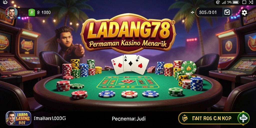 Gameplay seru dan grafis menarik dari LADANG78.