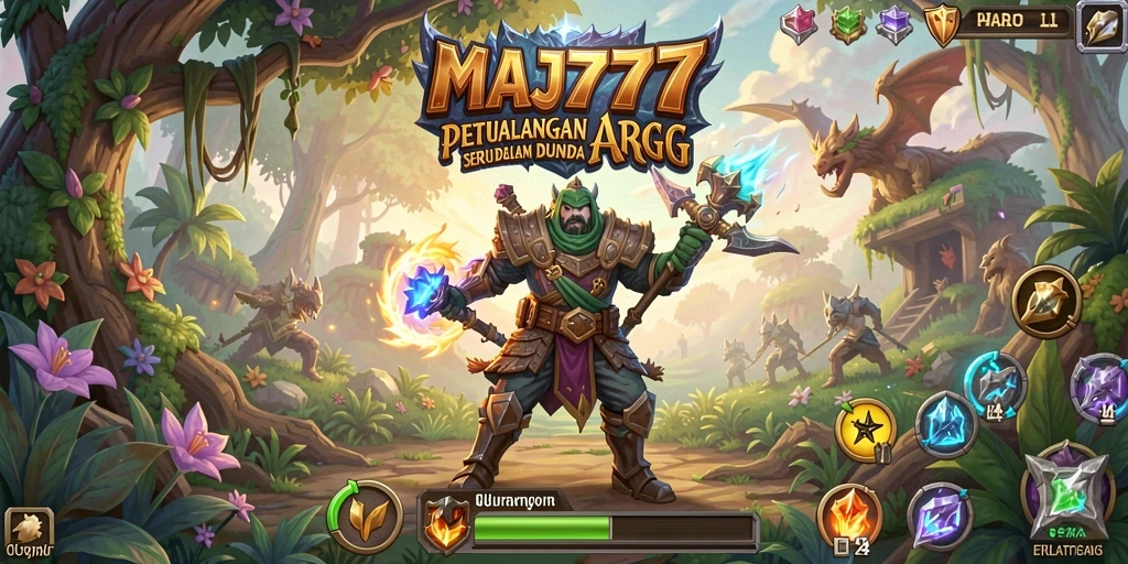 Gameplay seru petualangan ARPG di MAJ777.