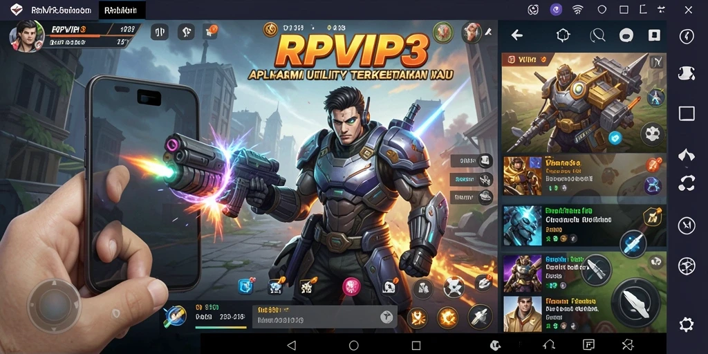 Screenshot RPVIP3 menampilkan fitur manajemen tugas yang efisien.