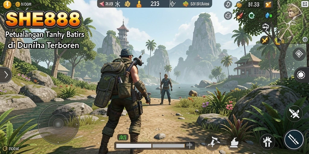 Tampilan gameplay dari dunia Open World yang memukau.