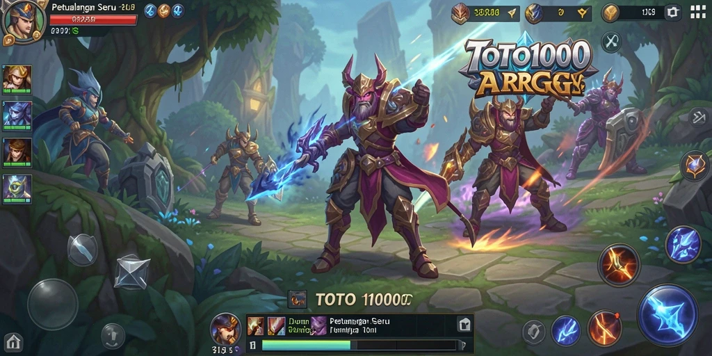 Gameplay seru dan menantang dalam dunia ARPG yang luas.